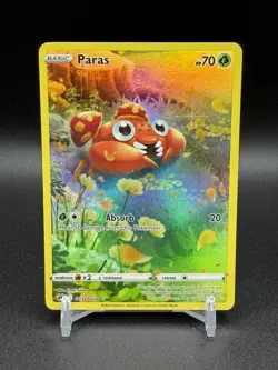 Paras GG32/GG70 Crown Zenith Galarian Gallery Holo NM Pokemon TCG - Image 1