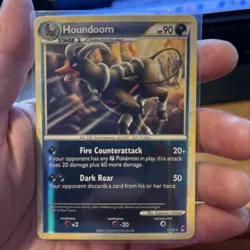 Pokemon TCG Houndoom 10/95 Reverse Holo Rare Call of Legends - Image 1