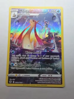Milotic TG02/TG30 Pokemon TCG Silver Tempest Trainer Gallery Full Art NM - Image 1