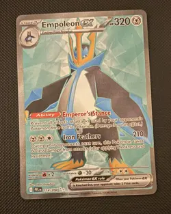 Pokemon Empoleon ex Ultra Rare 114/094 PFL ME02: Phantasmal Flames NM - Image 1