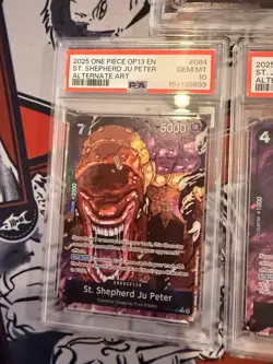2025 ONE PIECE OP13 EN ST. SHEPHERD JUPETER ALTERNATE ART - Image 1
