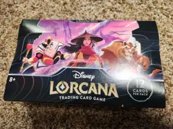 Disney Lorcana TCG Rise of the Floodborn Booster Box SEALED 120623MPG1 New - Image 1