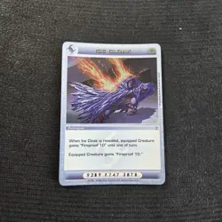Chaotic TCG Zenith Of The Hive Rare Holo Ice Cloak Card 58/100 - Image 1