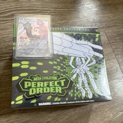 Pokemon TCG Perfect Order ETB Elite Trainer Box W/ Free Aurorus 092/088 card - Image 1