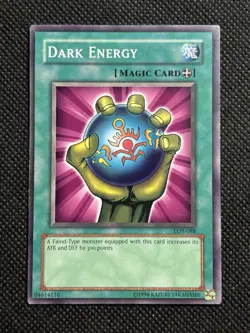 YuGiOh! - Dark Energy LOB-088 Common Unlimited Edition MP Magic Card - Image 1