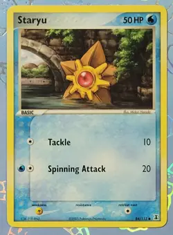 Staryu 84/113 Delta Species Pokemon Card NM - Image 1