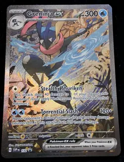 Greninja EX 132 Sv: Scarlet & Violet Promo Cards Holo - Image 1