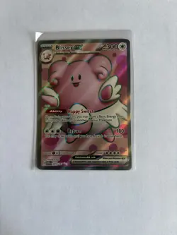 Blissey ex 201/167 Twilight Masquerade (TWM) NM Full Art Ultra Rare Pokemon Card - Image 1