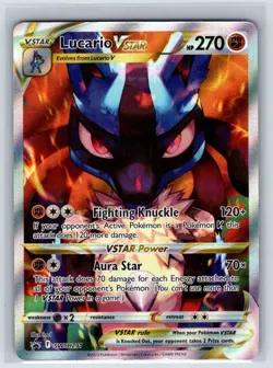 Lucario VSTAR SWSH291 SWSH: Sword & Shield Promo Cards Holo MP - Image 1