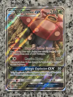 Pokemon TCG Vileplume GX Full Art Holo Card 211/236 Sm-Cosmic Eclipse Nm/M - Image 1