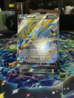 Zacian V (Shiny) SWSH292 SWSH: Sword & Shield Promo Cards Holo - Image 2