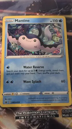 Mantine SWSH026 SWSH: Sword & Shield Promo Cards Holo - Image 1