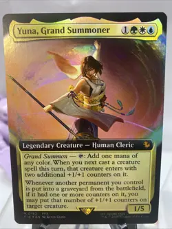 MTG Yuna, Grand Summoner Foil 0008 Commander: Final Fantasy NM - Image 1