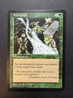 Earthcraft - Tempest - Magic The Gathering Vintage 1997 - Image 1