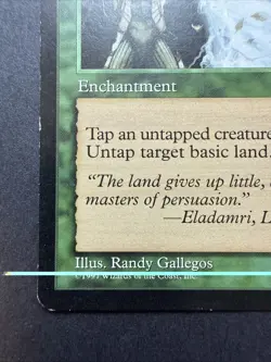 Earthcraft - Tempest - Magic The Gathering Vintage 1997 - Image 5
