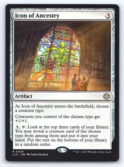 Icon of Ancestry 305 Commander: The Lost Caverns of Ixalan MTG NM - Image 1