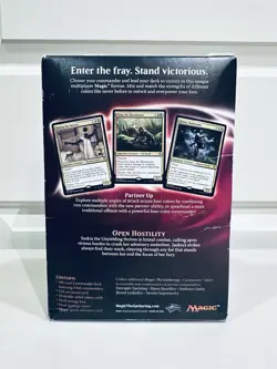 Magic the Gathering MTG Open Hostility Commander Deck 2016 English Sealed New - Image 4