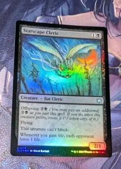 MTG *FOIL * Bloomburrow Uncommon STARSCAPE CLERIC NM - Image 1
