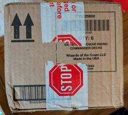 1x Zendikar Rising Commander Decks Case - Image 1