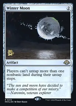 Winter Moon - Foil Prerelease Promo MH3 LP MTG - Image 1