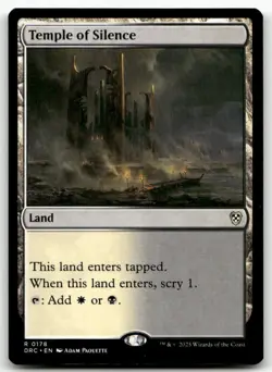 X4 Temple of Silence #178 MTG Aetherdrift NM X4 - Image 1