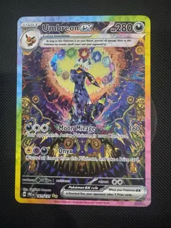 Pokemon TCG Prismatic Evolutions Umbreon EX Card 161/131 - Image 1