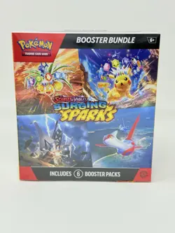 Pokemon x1 Surging Sparks Booster Bundle Box Factory Sealed! 6 Packs! - Image 2