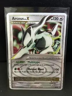 Pokemon TCG - Arceus LV. X DP56 Promo Pokemon Diamond & Pearl Promo LP - Image 1
