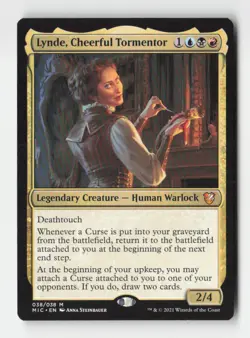 Lynde, Cheerful Tormentor Commander: Innistrad: Midnight Hunt #38 Mythic - Image 1