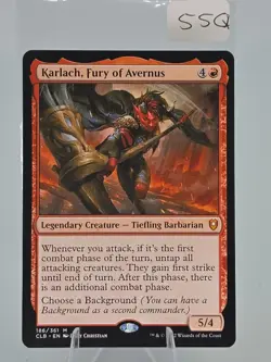 Karlach, Fury of Avernus #186 Commander Legends Battle for Baldur's Gate Regular - Image 4