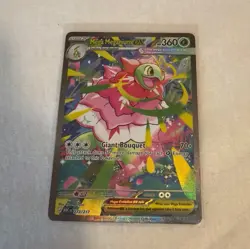 Mega Meganium EX 272/217 Secret Rare Full Art Holo XY BREAKthrough 2015 - Image 1