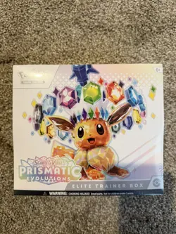Pokemon TCG Prismatic Evolutions Elite Trainer Box (ETB) SEALED - Image 1