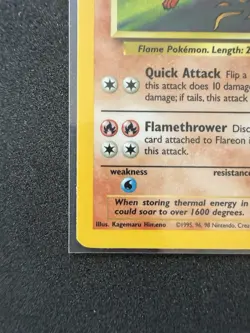 Pokemon TCG Flareon Jungle 3/64 Holo Unlimited Holo Rare - Image 5