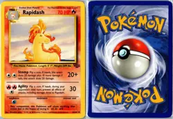 Rapidash Jungle 44/64 1999 Uncommon Lightly Played - Image 3
