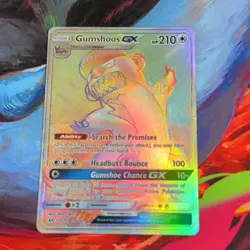 The Pokemon Company Gumshoos GX 157/149 SM Base Set Secret Rare Holo 2017 - Image 1