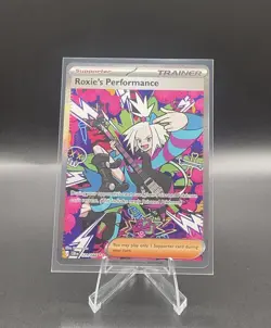 2026 ME 04 Chaos Rising Roxie's Performance Rare Full Art Holo #121/086 - Image 1