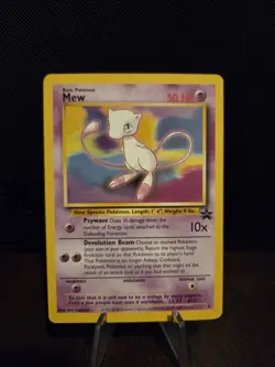 Pokemon TCG Mew 8 Black Star Promo Regular WOTC 🌟🌟🌟 - Image 1