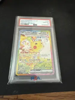 Pokemon 2024 SV8 JP Pikachu EX #132 PSA 10 - Image 1