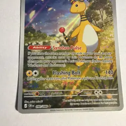 Pokemon TCG Ampharos #90/86 Holo Rare Chaos Rising Illistration Rare - Image 5