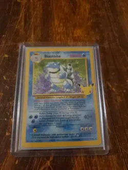 Pokemon TCG Blastoise Celebrations: Classic Collection 2/102 Holo Holo Rare - Image 1