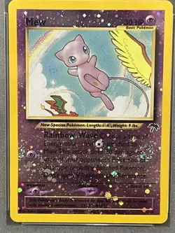 Mew 2001 Pokemon Southern Islands Promo #1 PSA 6 ( 3 Swirls ) - Image 1