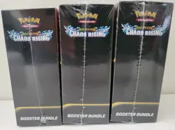 Pokemon Chaos Rising Booster Bundle LOT of 3 Sealed - IN Hand - Image 4