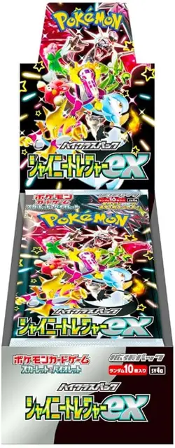 1 x Japanese Shiny Treasure EX sv4a High Class Pokemon TCG Sealed Booster Box-/+ - Image 1