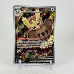 Pokemon TCG Noctowl Stellar Crown Black Star Promo /141 - Image 1