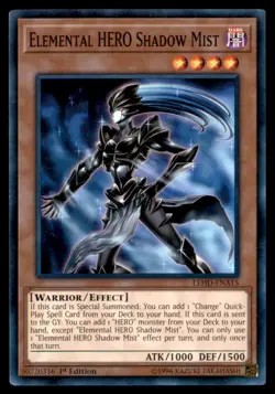 Yu Gi Oh! Elemental HERO Shadow Mist LEHD ENA15 1st Edition 2 Card Lot Regular - Image 1