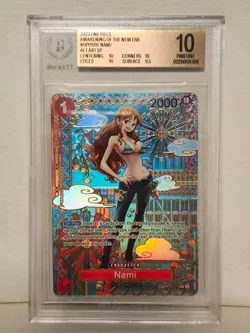 (AUS) 2023 One Piece Awakening Of The New Era OP01-016 Nami SP BGS 10 - Image 1