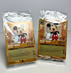 2 Disney Lorcana Mickey Mouse True Friend PUZZLE PROMO 36/P2 SEALED Glimmer Foil - Image 1