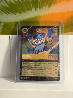 2026 DISNEY LORCANA EN DIS-MAGICAL PLACES PROMO #3 STITCH ROCK STAR - Image 1