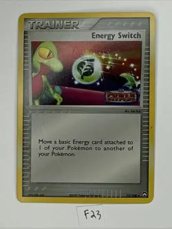 Pokemon Energy Switch Power Keepers 75/108 Holo Stamped Card - Image 1