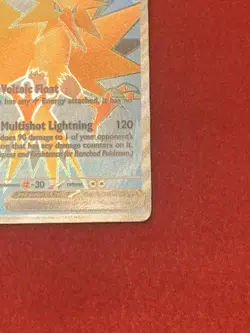 Zapdos ex 192/165 Ultra Rare 151 Pokemon Card - Image 4